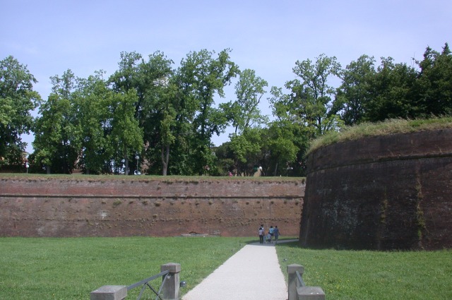 The walls of Lucca, Italy held back invaders. What's holding you back?